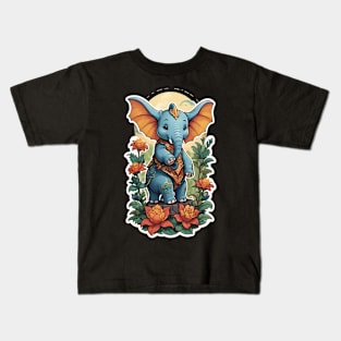 Elephant God of luck Kids T-Shirt